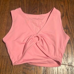 Light Pink Crop Top